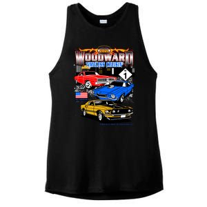 2021 Woodward Timeless Muscle Ladies PosiCharge Tri-Blend Wicking Tank