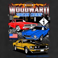 2021 Woodward Timeless Muscle Cool Comfort Performance Bucket Hat