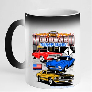 2021 Woodward Timeless Muscle 11oz Black Color Changing Mug