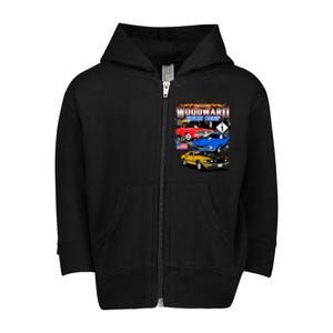 2021 Woodward Timeless Muscle Toddler Zip Fleece Hoodie