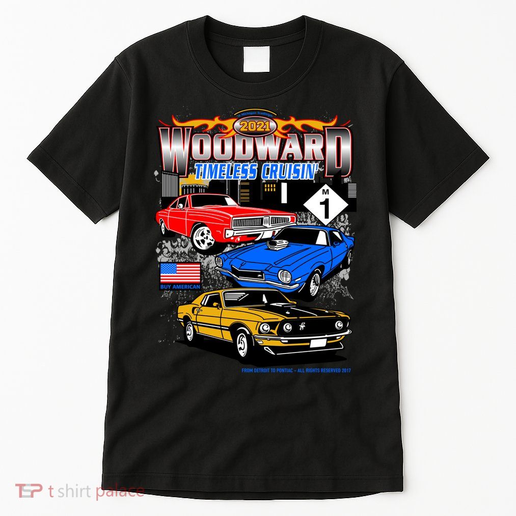 2021 Woodward Timeless Muscle Tall T-Shirt