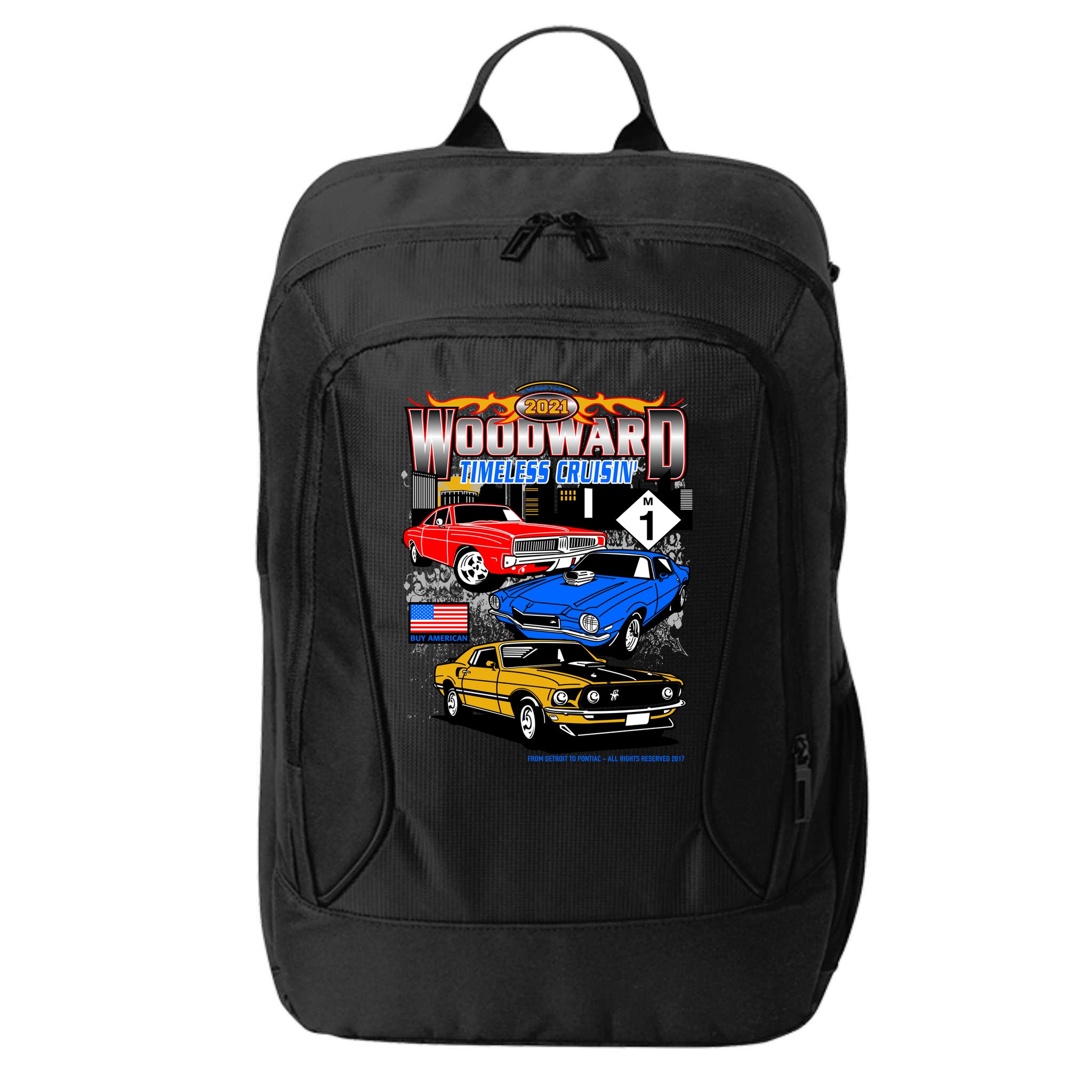 2021 Woodward Timeless Muscle City Backpack