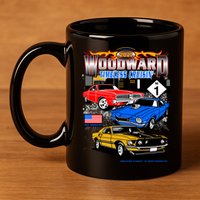 2021 Woodward Timeless Muscle 11oz C Handle Ceramic Mug