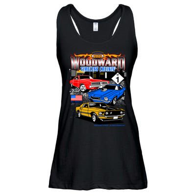 2021 Woodward Timeless Muscle Ladies Essential Flowy Tank
