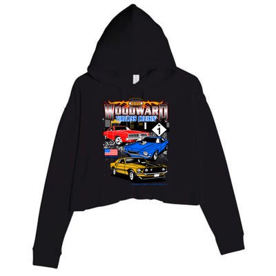 2021 Woodward Timeless Muscle Crop Fleece Hoodie