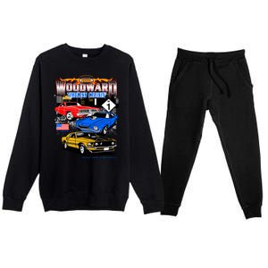 2021 Woodward Timeless Muscle Premium Crewneck Sweatsuit Set