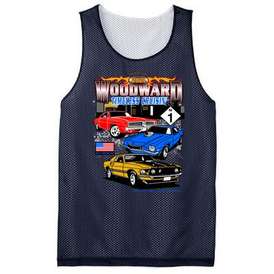 2021 Woodward Timeless Muscle Mesh Reversible Basketball Jersey Tank