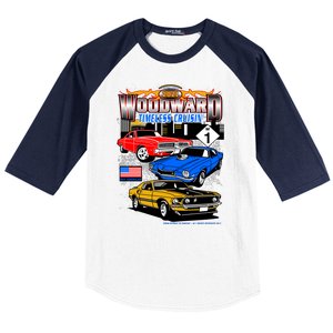 2021 Woodward Timeless Muscle Baseball Sleeve Shirt