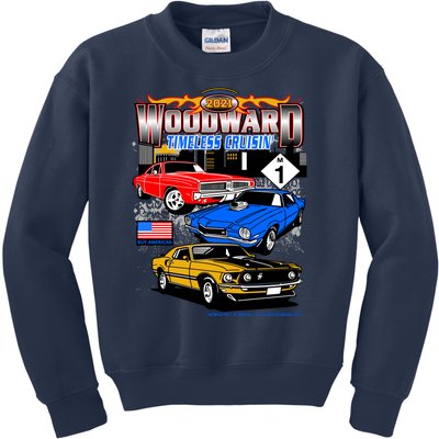 2021 Woodward Timeless Muscle Kids Sweatshirt