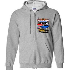 2021 Woodward Timeless Muscle Full Zip Hoodie