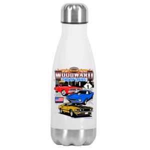 2021 Woodward Timeless Muscle Stainless Steel Insulated Water Bottle