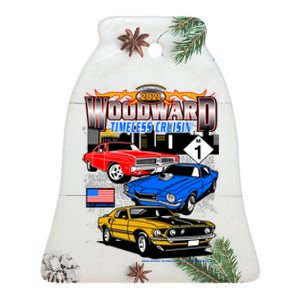 2021 Woodward Timeless Muscle Ceramic Bell Ornament