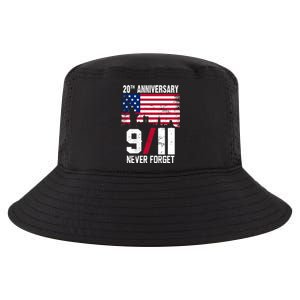 20th Anniversary Never Forget 9/11 September 11th Cool Comfort Performance Bucket Hat