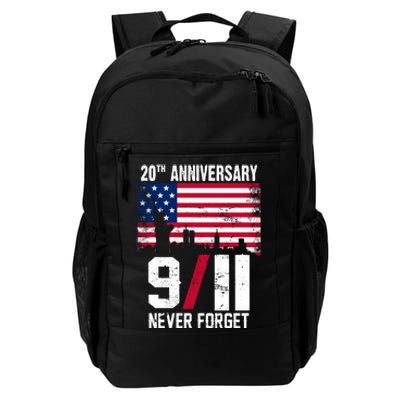 20th Anniversary Never Forget 9/11 September 11th Daily Commute Backpack