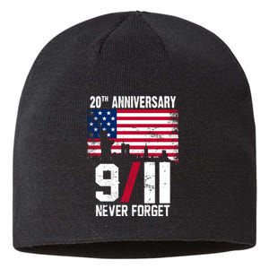 20th Anniversary Never Forget 9/11 September 11th Sustainable Beanie