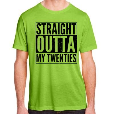 20th Birthday - Straight Outta My Twenties Adult ChromaSoft Performance T-Shirt