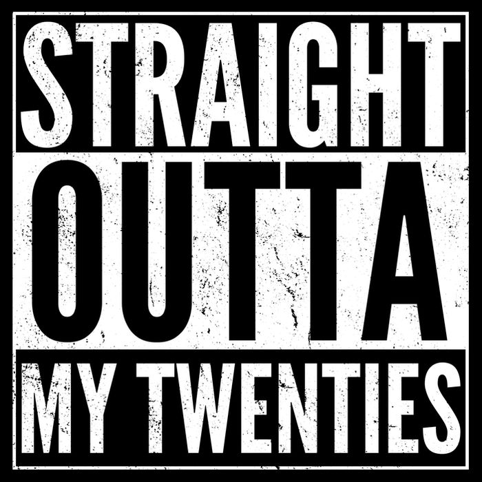 20th Birthday - Straight Outta My Twenties Cooling Performance Crew T-Shirt