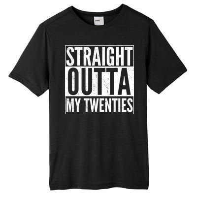 20th Birthday - Straight Outta My Twenties Tall Fusion ChromaSoft Performance T-Shirt