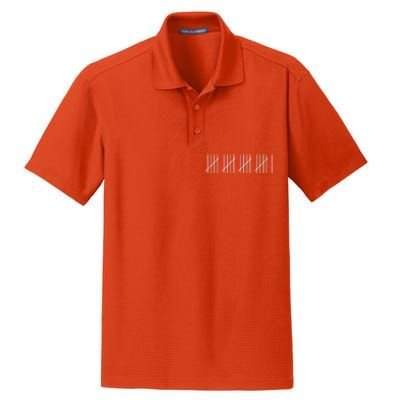 21 Twenty-One Years Old 21st Birthday Lines Dry Zone Grid Polo