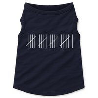 21 Twenty-One Years Old 21st Birthday Lines Doggie Tank