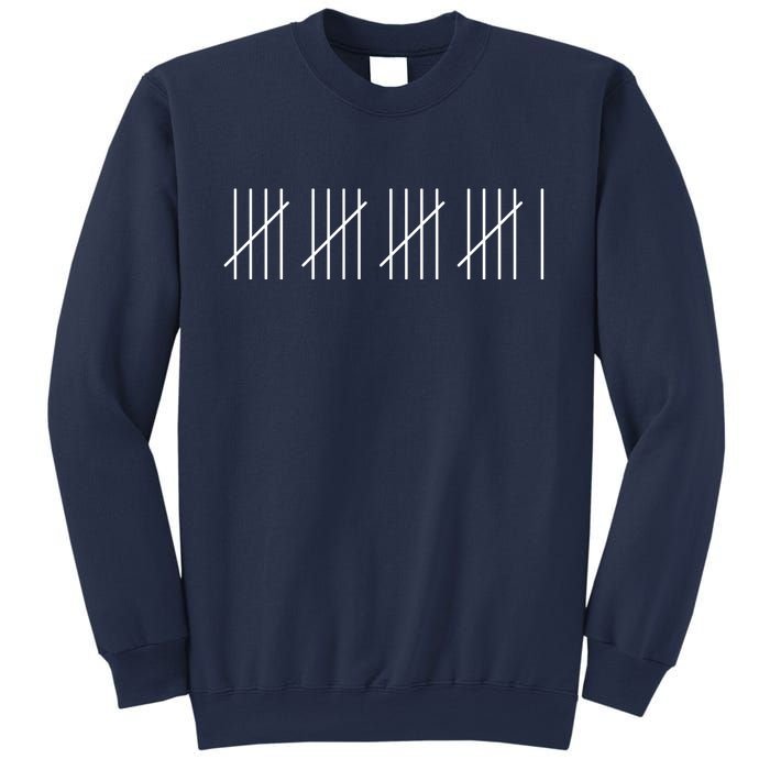 21 Twenty-One Years Old 21st Birthday Lines Sweatshirt