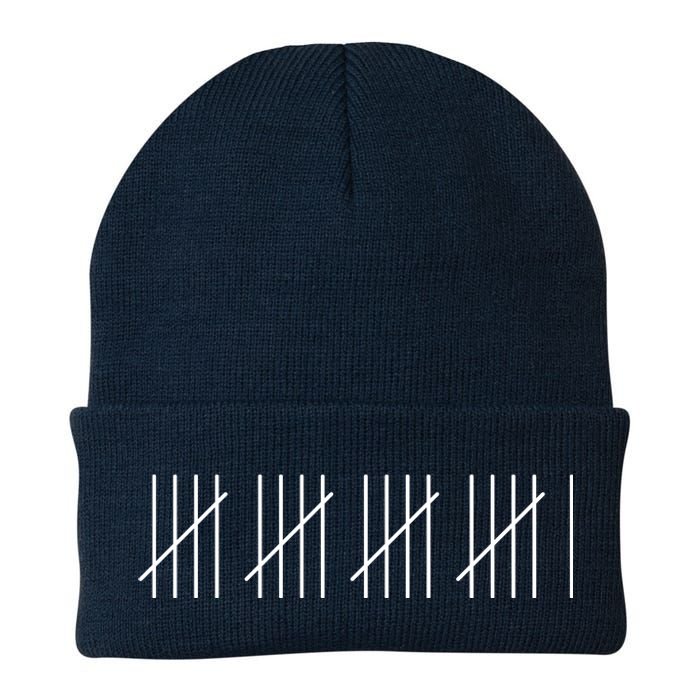 21 Twenty-One Years Old 21st Birthday Lines Knit Cap Winter Beanie