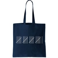 21 Twenty-One Years Old 21st Birthday Lines Tote Bag