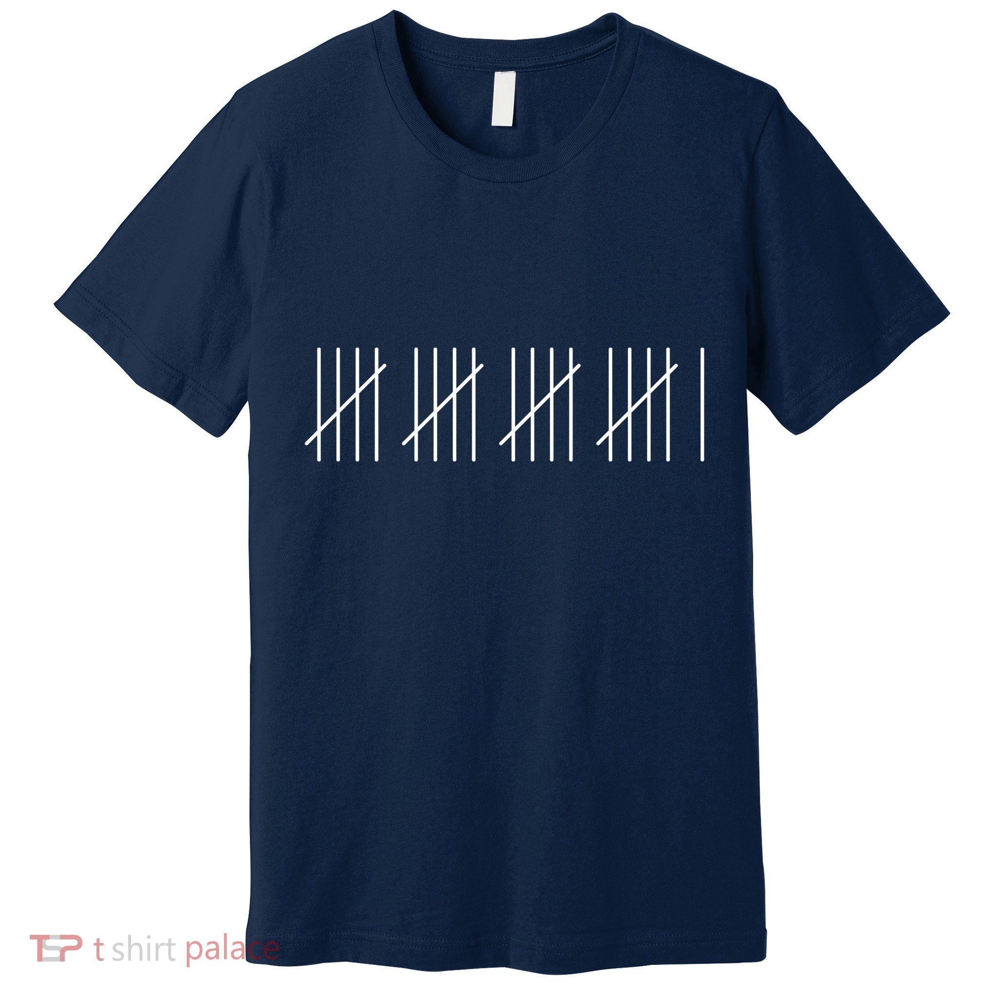21 Twenty-One Years Old 21st Birthday Lines Premium T-Shirt