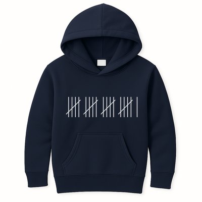 21 Twenty-One Years Old 21st Birthday Lines Kids Hoodie