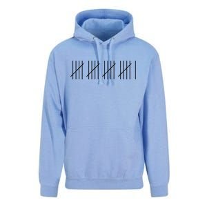 21 Twenty-One Years Old 21st Birthday Lines Unisex Surf Hoodie