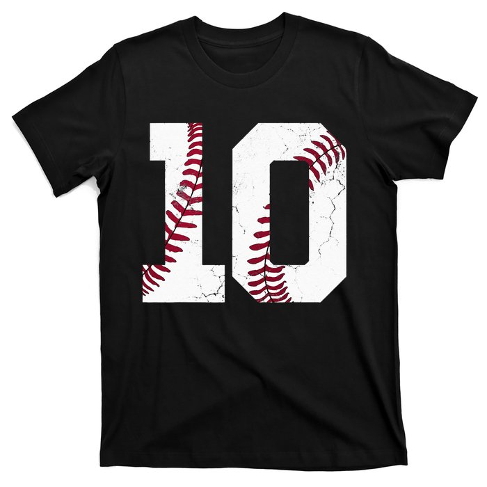 2013 10th Birthday Baseball Kids Ten 10 Tenth Gift T-Shirt