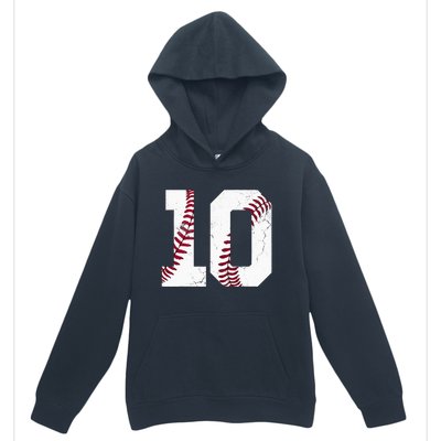 2013 10th Birthday Baseball Kids Ten 10 Tenth Gift Urban Pullover Hoodie