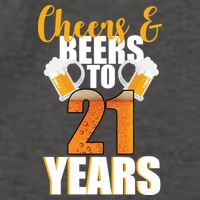 21st Birthday Cheers & Beers To 21 Years Vector Backpack