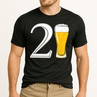 21st Birthday Funny Beer Cooling Performance Crew T-Shirt
