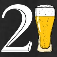 21st Birthday Funny Beer Adult Drive Performance Visor