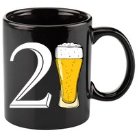 21st Birthday Funny Beer 11oz C Handle Ceramic Mug