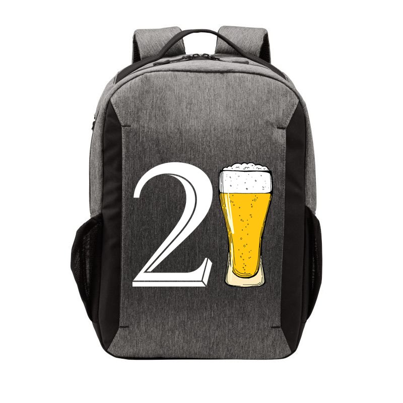 21st Birthday Funny Beer Vector Backpack