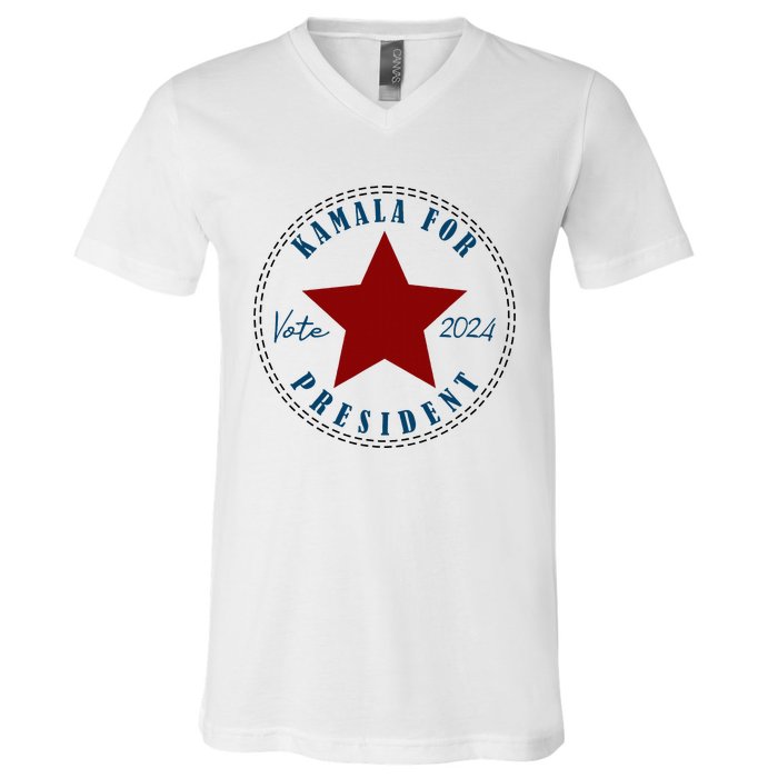 2024 V-Neck T-Shirt