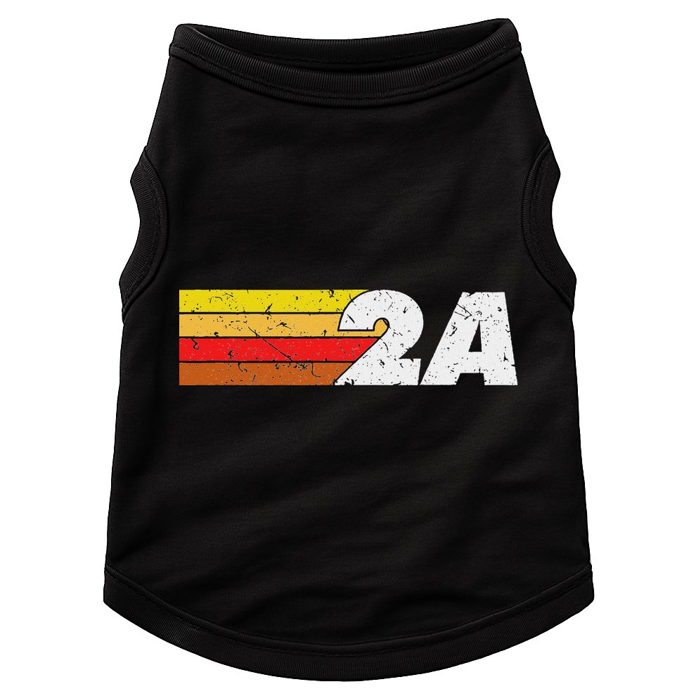 2a 2nd Amendment Pro Gun Second Amendment Doggie Tank