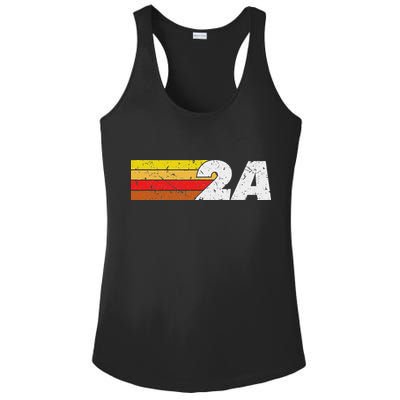 2a 2nd Amendment Pro Gun Second Amendment Ladies PosiCharge Competitor Racerback Tank