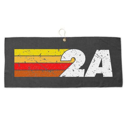 2a 2nd Amendment Pro Gun Second Amendment Large Microfiber Waffle Golf Towel