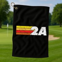 2a 2nd Amendment Pro Gun Second Amendment Golf Towel