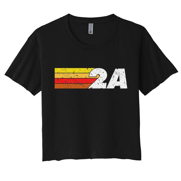 2a 2nd Amendment Pro Gun Second Amendment Crop Top