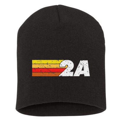 2a 2nd Amendment Pro Gun Second Amendment Short Acrylic Beanie