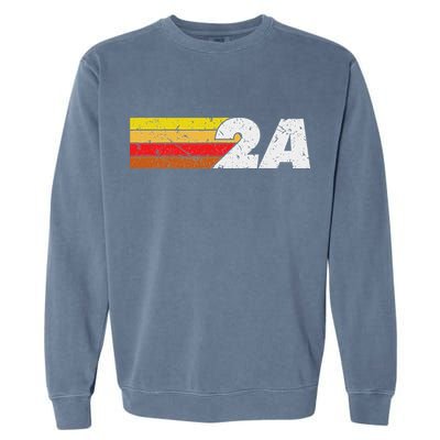 2a 2nd Amendment Pro Gun Second Amendment Garment-Dyed Sweatshirt
