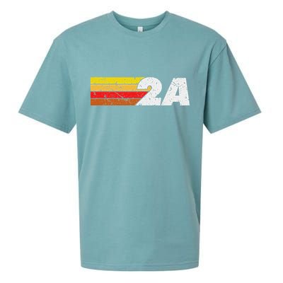 2a 2nd Amendment Pro Gun Second Amendment Sueded Cloud Jersey T-Shirt