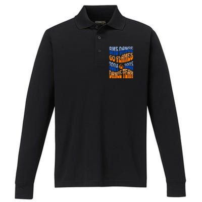 2024 2025 Bms Dance Team Performance Long Sleeve Polo