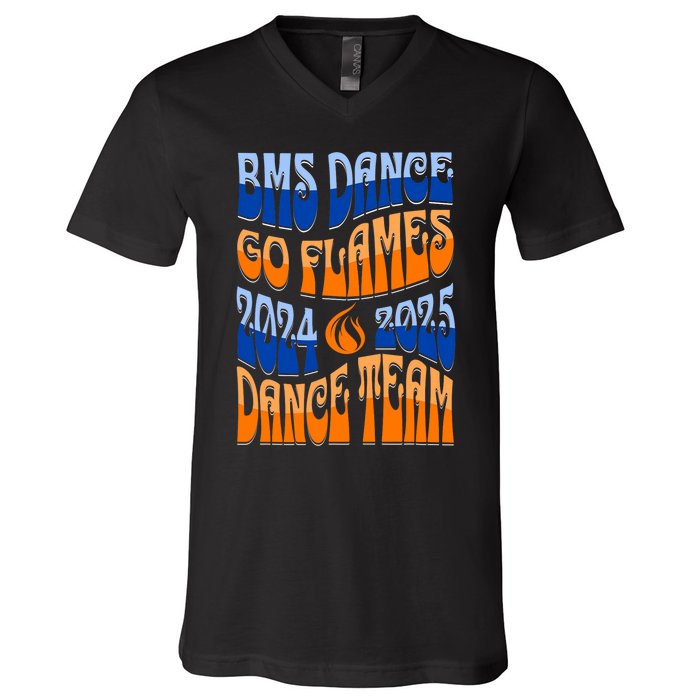 2024 2025 Bms Dance Team V-Neck T-Shirt