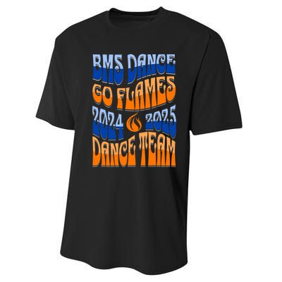 2024 2025 Bms Dance Team Performance Sprint T-Shirt