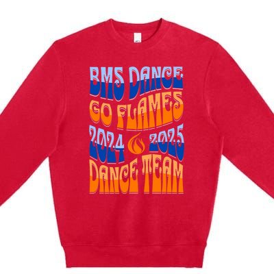 2024 2025 Bms Dance Team Premium Crewneck Sweatshirt